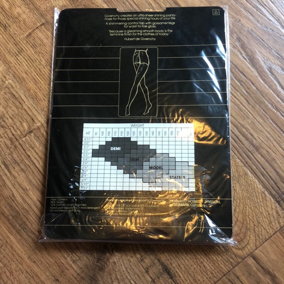 Vintage Givenchy Pantyhose - Picture 3 of 3